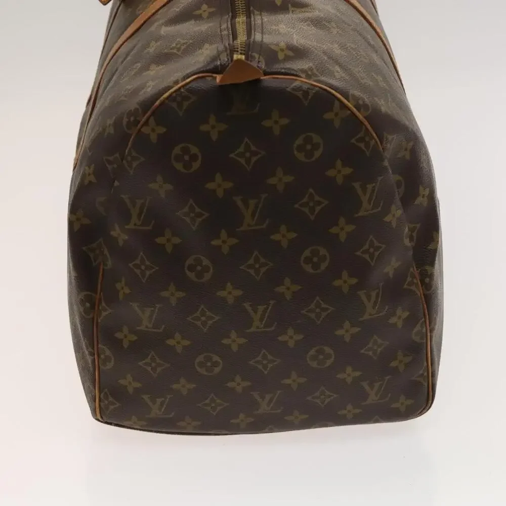 LOUIS VUITTON Monogram Keepall 55 Boston Bag M41424